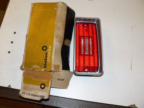 Nos 1970 chevrolet biscayne belair lh reverse lens assy gm 5964231