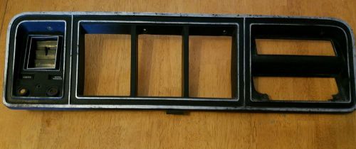 73-79 ford f100 f150 f250 speedometer  gauge bezel surround trim