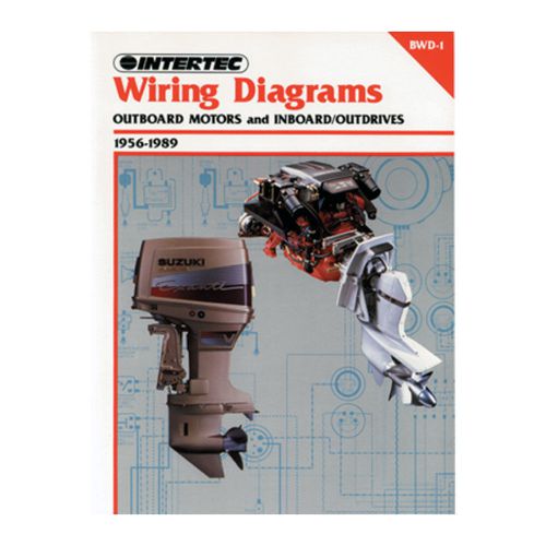 Clymer wiring diagrams outboard motors and inboard/outdrives (1956-1989) -bwd1