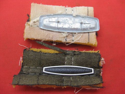 1966-1967 &amp; 1969  chevy impala convertible seat medalions     4845