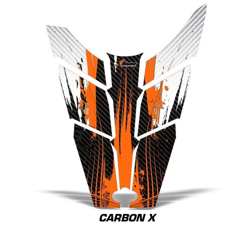 Amr racing sled hood wrap graphic decal polaris rush rmk snowmobile parts cbnx o