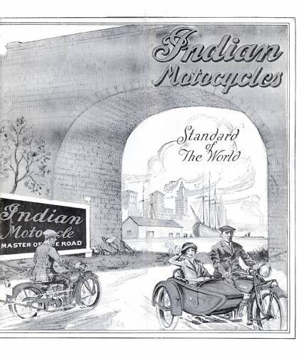 1924 indian motorcycle brochure