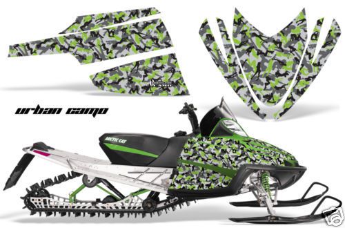 Amr sled decals arctic cat m series graphics urban camo