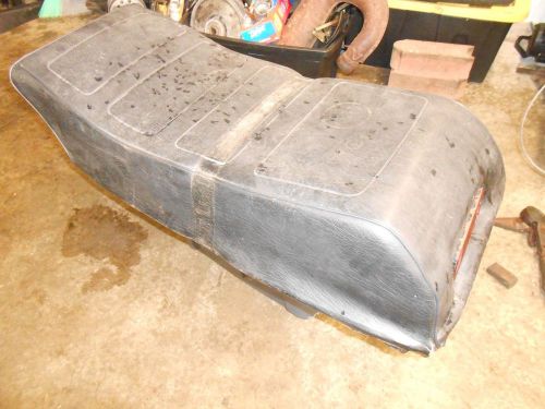 1980 scorpion 440 tk snowmobile: seat