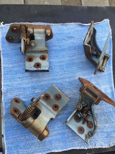 1967 1968 67 68 mustang cougar xr7 door hinges set a pillar