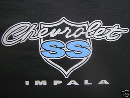 Chevy impala t-shirt~chevrolet impala ss~ - md-lg-xl-xxl