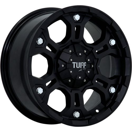 16x8 flat black tuff t03 6x5.5 -13 wheels toyo open country at ii lt225/75r16