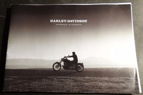 2008 harley-davidson motorcycles brochure catalog 5" x 7"  58 pages (275)