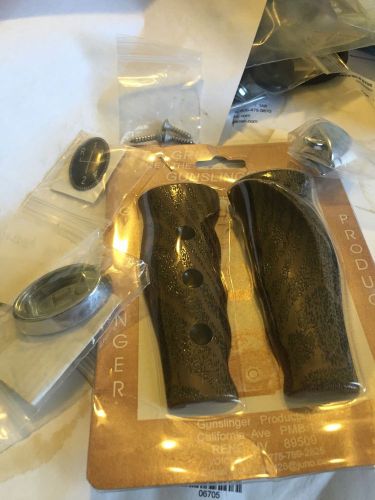 Hurst pistol grip handle restoration kit mopar 4 speed, grips, (2) bezels, lens