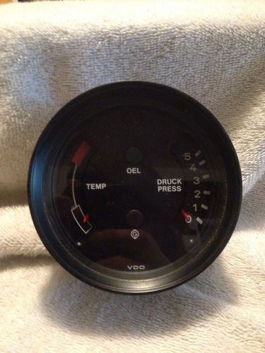 Porsche 911sc temp druck combo gauge tank  vdo carrera sc