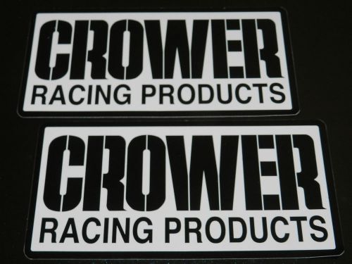 Crower 2 racing decals stickers drag nostalgia outlaw offroad bracket oval dirt