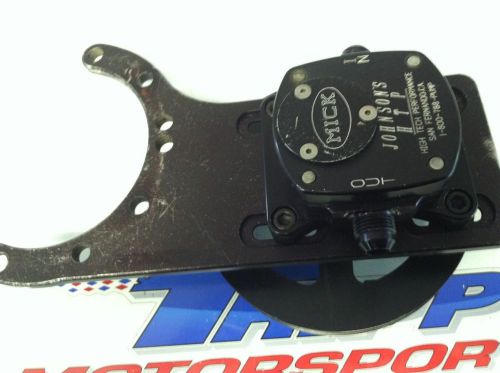 Johnson rear end oil pump with mount and pulley single stage nascar