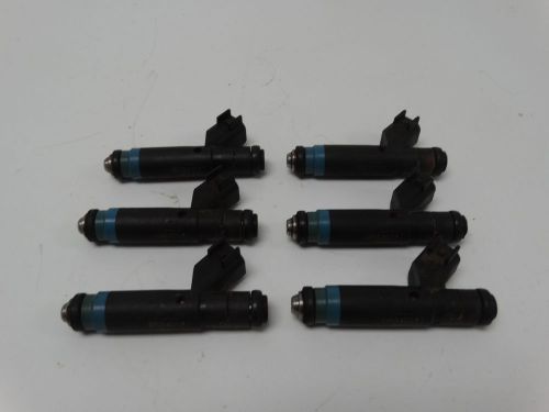 1999 jeep cherokee laredo 04854181 fuel injectors 6 count injector mopar