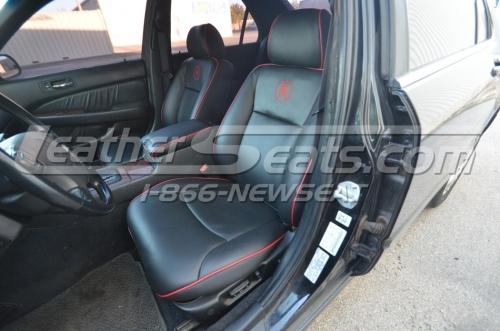 1996 - 1998 Acura RL Custom Black Leather Seat Upholstery Covers, US $1,549.00, image 1