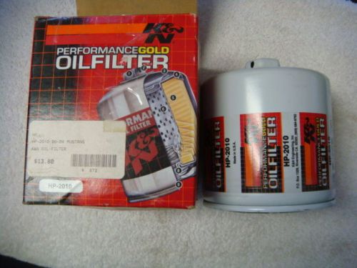 Bnib 96 - 10 ford mustang k&amp;n performance gold oil filter