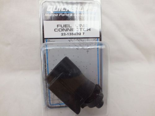Quicksilver fuel line connector 22-13563q mercury mariner