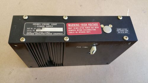 Grimes strobe light power supply 60-1376-10