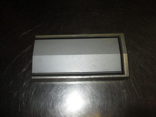 1966 plymouth barracuda dashboard r/s end trim* p/n 2587776 mopar formula s 273