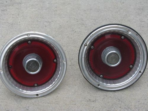 Ford galaxie tailights pair, originals 1960-63, great condition, reduced now!!