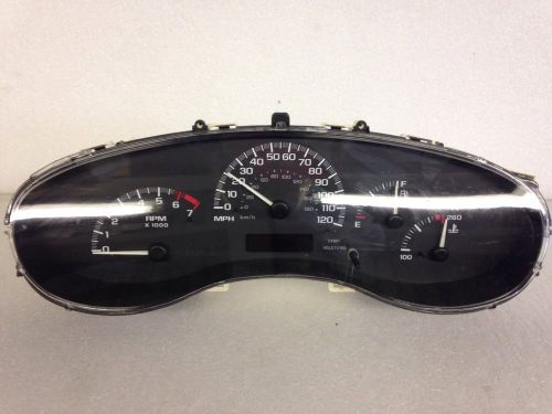 2000 chevy malibu speedometer cluster