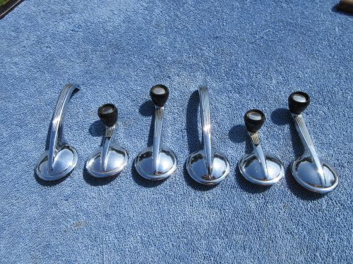 1955 56 57 chevrolet belair door handles and window cranks