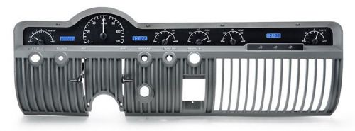 Dakota digital 50 51 mercury car analog dash gauges kit black blue vhx-50m-k-b