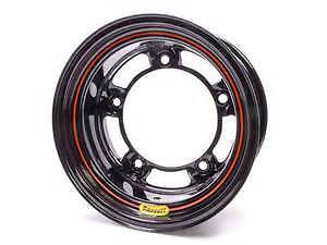 Bassett racing wheel   15x8 wide 5  4.5&#034; black 58sr45