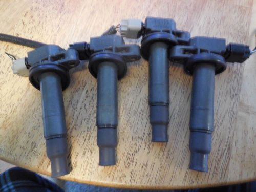 4 (four) 90919-02240 genuine oem toyota scion ignition coil echo prius yaris