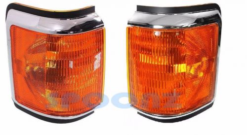 Fleetwood bounder 1997 1998 1999 park corner lamps front lights rv - set