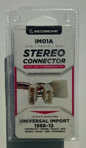 Scosche stereo connector im01a universal  import 1988-2012