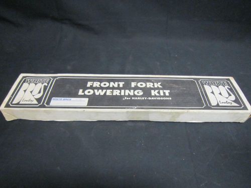 Harley white bros low boy lowering kit ds-221440 wb # 28-100 #1235