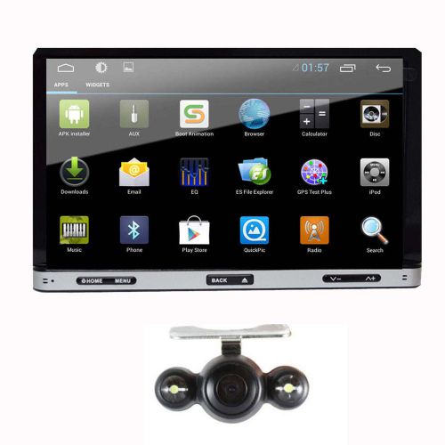 Camera gps navigation 3g wifi android4.4 double 2din car dvd player stereo radio