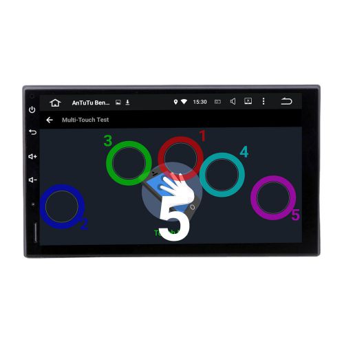 7&#034;android 4.4.4 rk3066 iso stereo car gps navigation 2 din 101mm*176mm 1024*600