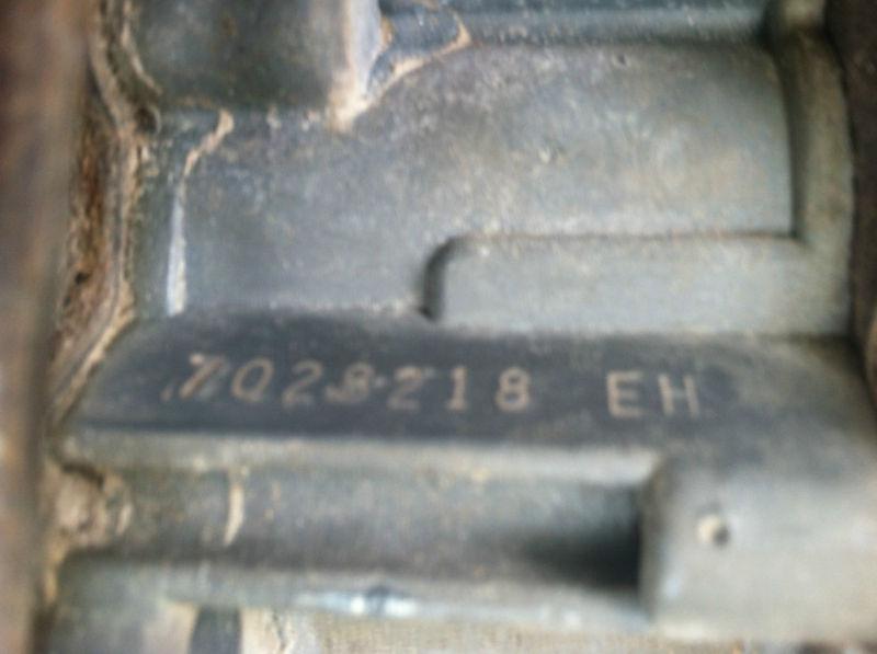 1968 Camaro Chevelle Quadrajet Carburetor 7028217 EH 396 350HP 4speed , US $50.00, image 5
