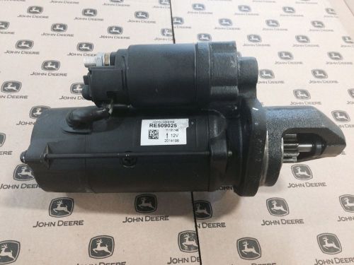 John deere re509025. rh starter, 12v
