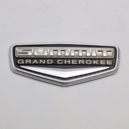 New summit car rear trunk lid sticker badge emblem fender for grand cherokee