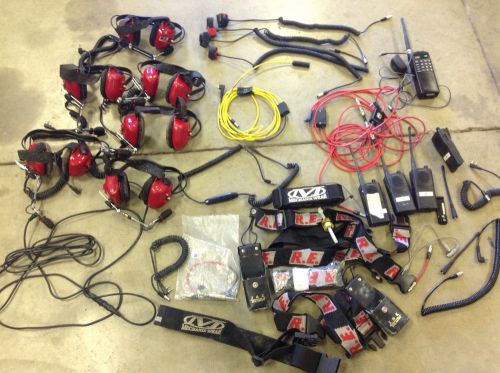 Racing electronics head sets &amp; radios nascar race car