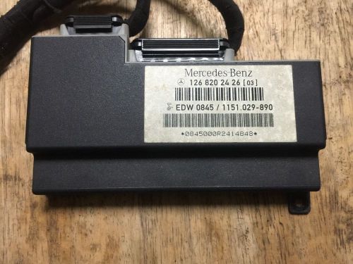 Mercedes benz w124 alarm control module 126 820 24 26