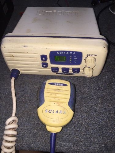 Unidentifiable solara marine radio repair or parts