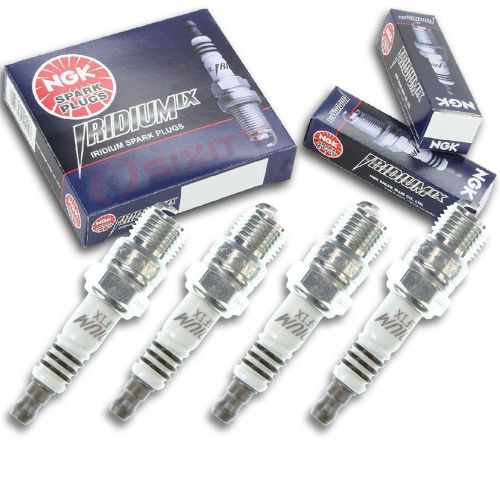 4pcs indmar 5.0l v8 230 ngk iridium ix spark plugs 8 cyl gm small block kit ie