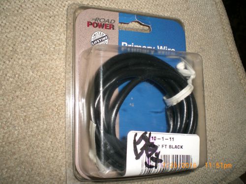 Coleman cable 55671833 road power primary wire, 10 gauge, 7&#039;, black