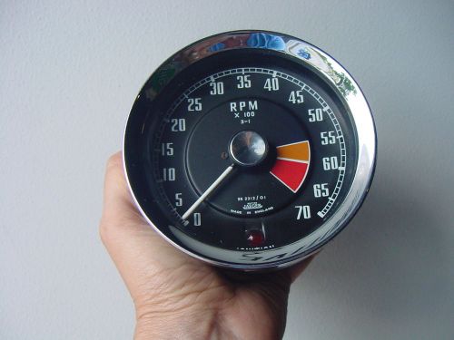 Good original tachometer 1962-64 1/2 mgb 3-main cars  # rn2312/01