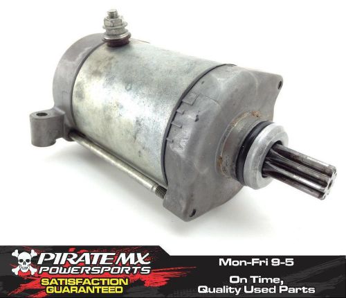 Electric starter motor from 2009 yamaha 700 rhino #13