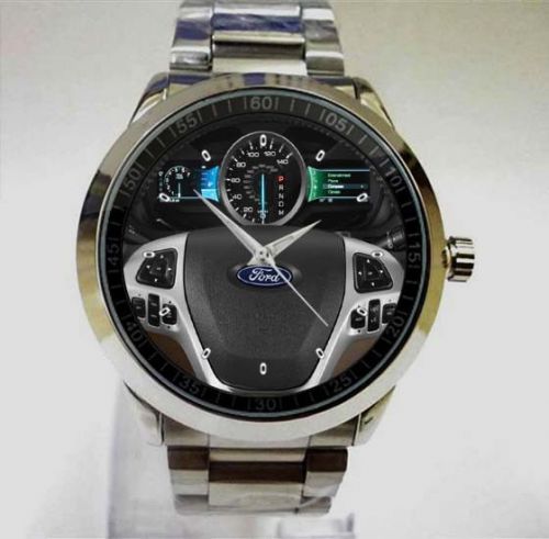 2015 ford explorer base sport utility steering wheel sport watch