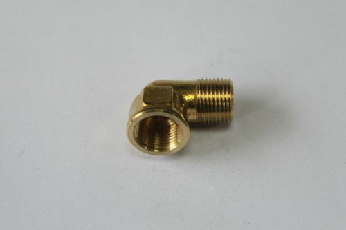 Pack of 150 brass pipe 90 deg 3/8" npt street elbow forged fitting fuel air boat