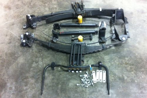 2016 ford f550 rear suspension