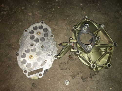 1972 johnson 25el72r 25hp intake mani leaf plate 315992 motor outboard evinrude