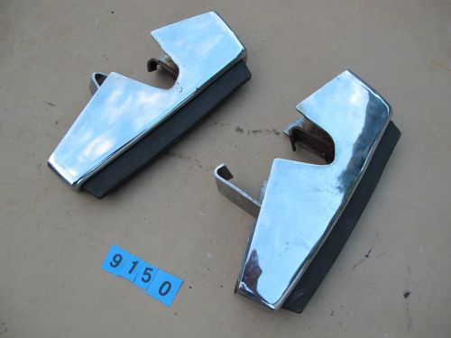 1971 ford torino coupe fastback gt oem front bumper guards pair