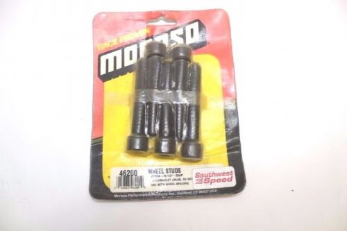Moroso 46200 screw-in wheel studs, 1/2-20 x 3 inch dragracing prostreet