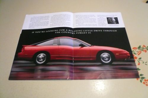 1991 Nissan Sales Brochure Vintage, US $7.99, image 3
